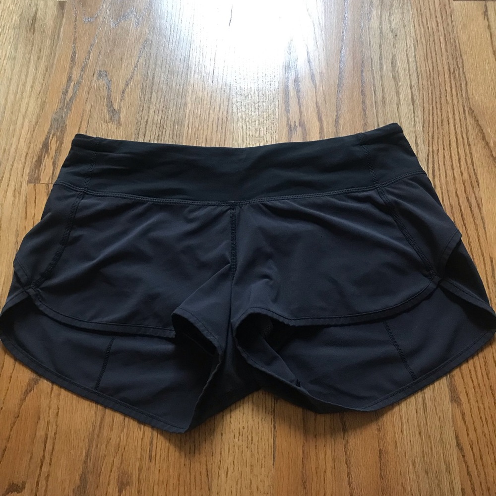 Original Material Lululemon Black Speed Short